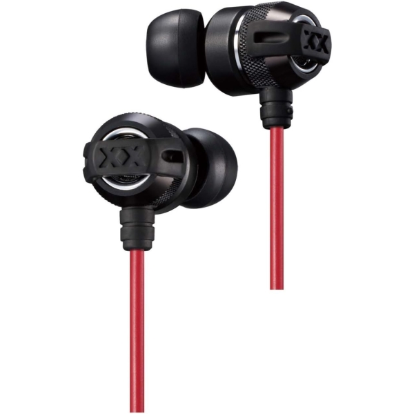 JVC XX HA-FX33X-BR black & red Earphone Headphone