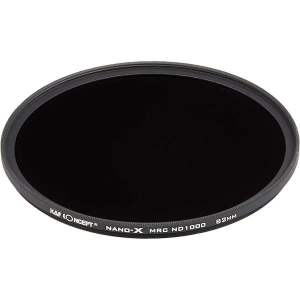 Camera Lens Filter K&F Concept NANO-X ND1000 82mm KF-NDT82 Lens Filter