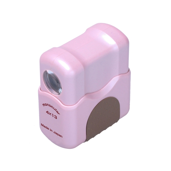 Kenko 4x13 quizzing glass  loupe pink Monocular