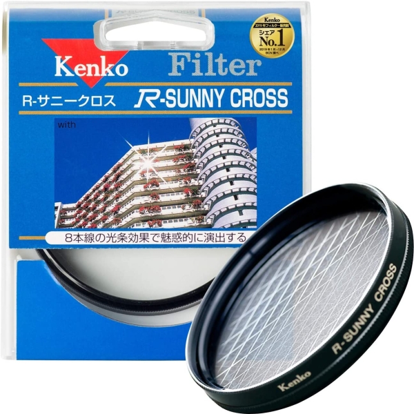 Camera Lens Filter Kenko 62S R-Sunny Cross Lens Filter