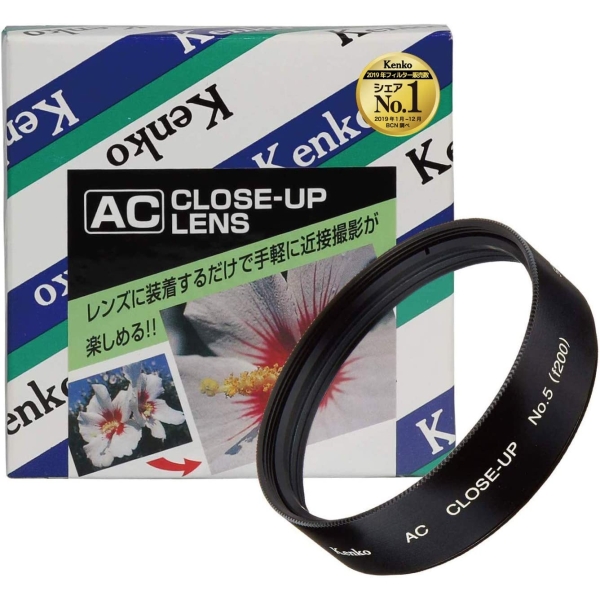 Camera Conversion Lens Kenko AC No.5 49mm Conversion Lense