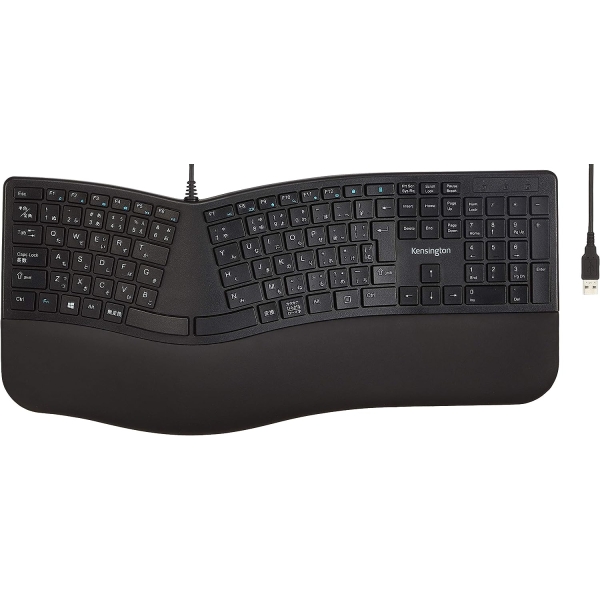 Kensington Pro Fit Ergo Wired Keyboard K75400JP Keyboard