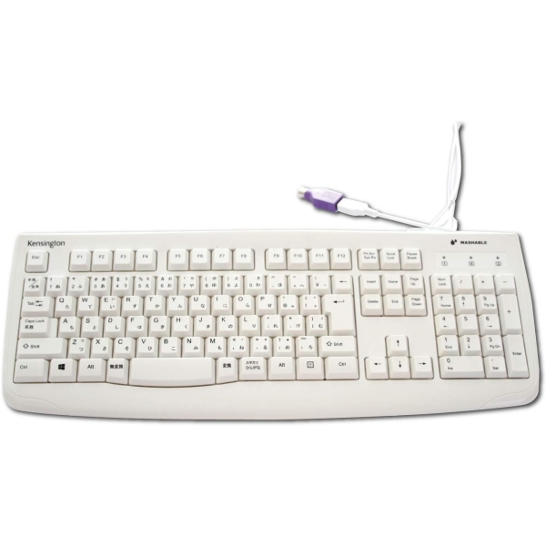 Kensington Pro Fit USB Washable Keyboard K64406JP white Keyboard