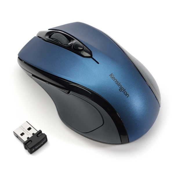 Mouse Kensington Pro Fit Wireless Mid-Size Mouse K72421JP Sapphire Blue Mouse