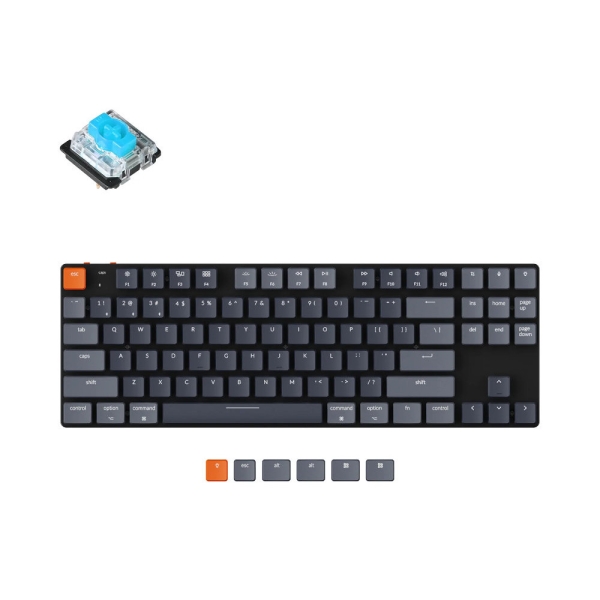 Keychron K1 SE Wireless Mechanical Keyboard hot swap model RGB K1SE-H2-US blue axis Keyboard