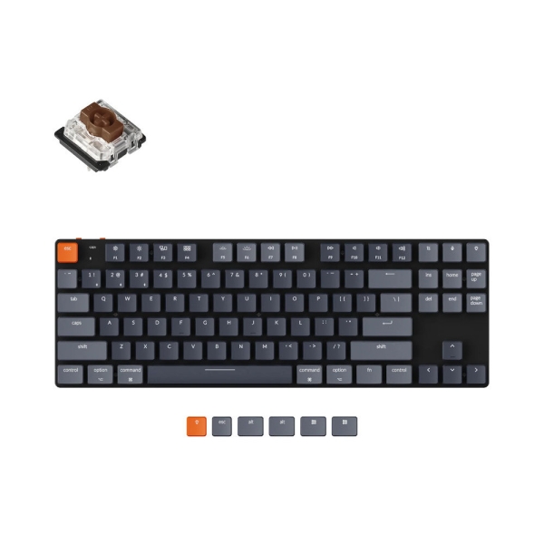 Keychron K1 SE Wireless Mechanical Keyboard hot swap model RGB K1SE-H3-US tea axis Keyboard