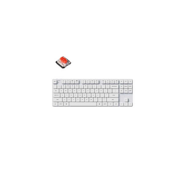 Keychron K1 SE Wireless Mechanical Keyboard White LED K1SE-A1Z-US red axis Keyboard