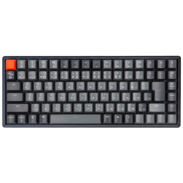 Keyboard Keychron K2 Wireless Mechanical Keyboard K2/V2-87-RGB-Brown-JP-rev tea axis