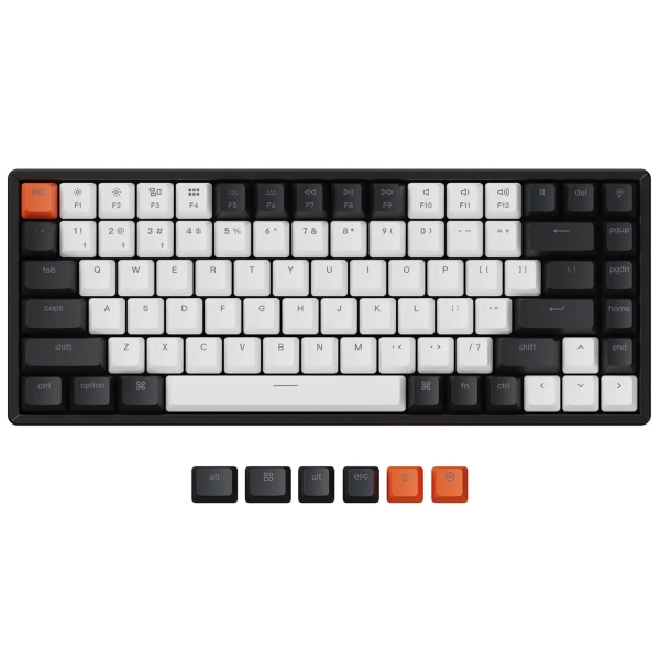 Keyboard Keychron K2 Wireless Mechanical Keyboard V2 Hot Swap Model RGB K2-C2H-US