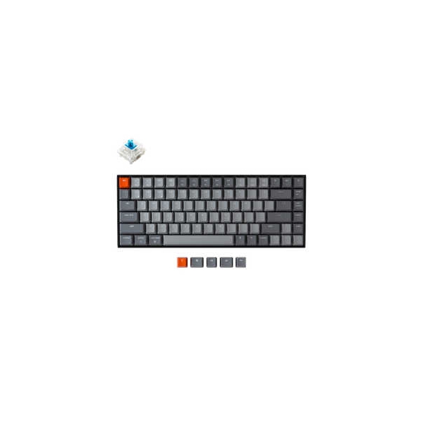 Keyboard Keychron K2 Wireless Mechanical Keyboard White LED US blue axis