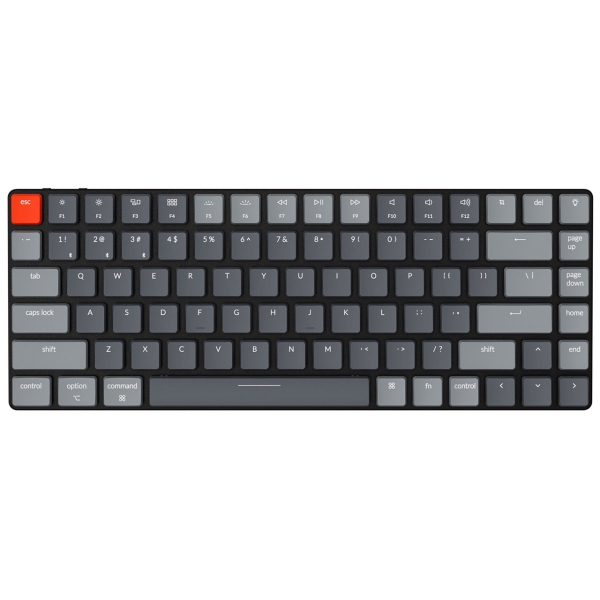 Keyboard Keychron K3 Ultra-slim Wireless Mechanical Keyboard K3-84-Optical-RGB-Red-US