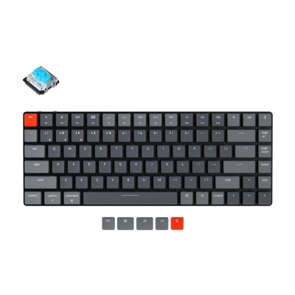 Keychron K3 Wireless Mechanical Keyboard V2 RGB K3-B2-US blue axis Keyboard