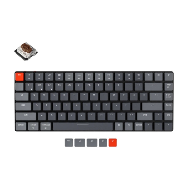 Keychron K3 Wireless Mechanical Keyboard V2 RGB K3-B3-US tea axis Keyboard