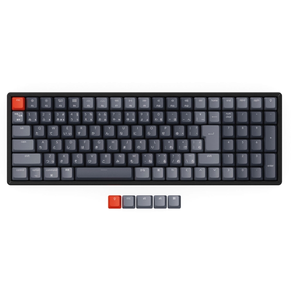 Keyboard Keychron K4 Wireless Mechanical Keyboard V2 Hot Swap Model K4-J1-JIS Red Axis