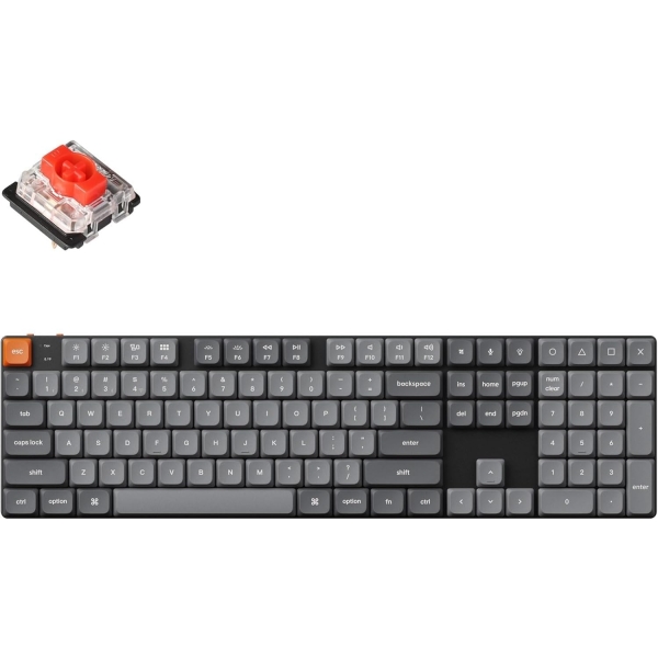 Keychron K5M-A1-US Red Axis Keyboard