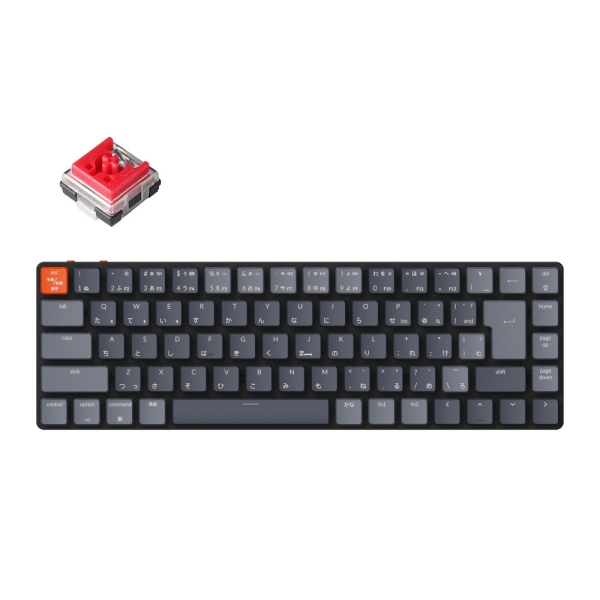 Keychron K7-E1-JIS red axis Keyboard