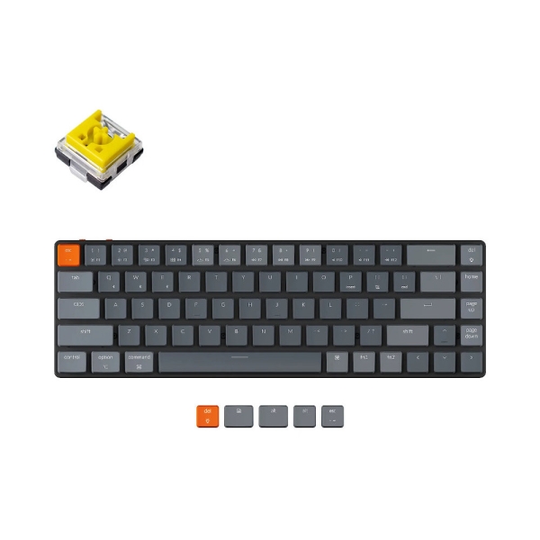 Keychron K7-E4-US yellow axis (banana) Keyboard