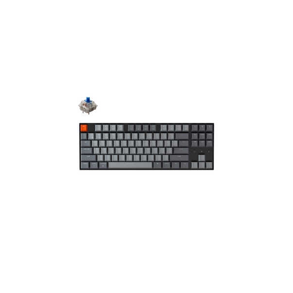 Keyboard Keychron K8 Wireless Mechanical Keyboard K8-87-WHT-Blue-US blue axis