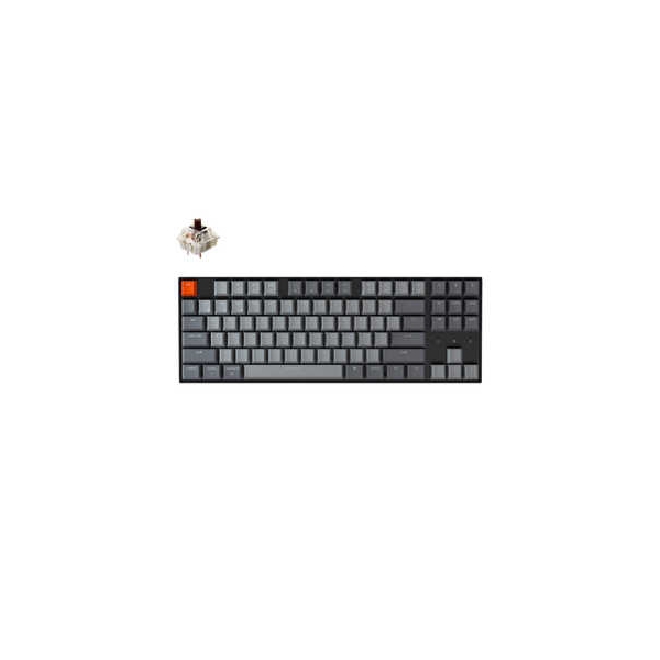 Keyboard Keychron K8 Wireless Mechanical Keyboard K8-87-WHT-Brown-US Tea Axis