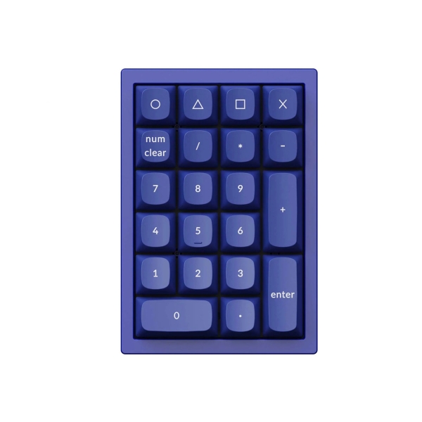 Number Pad Keychron Q0 QMK Custom Numeric Keypad Q0-J1 Red Navy Blue Number Pad