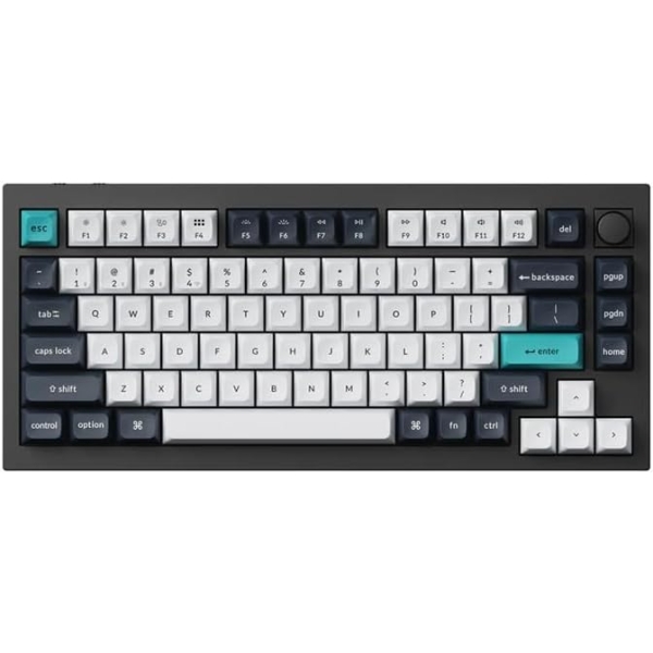 Keychron Q1M-M1-US Red Axis Carbon Black Keyboard