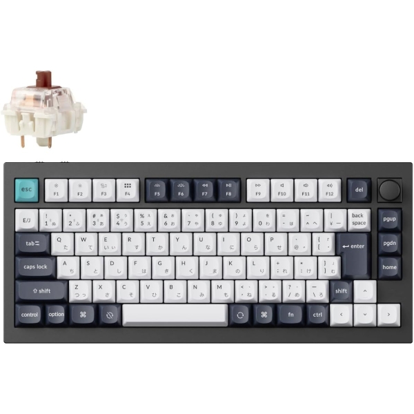 Keychron Q1M-M3-JIS Brown axis carbon black Keyboard