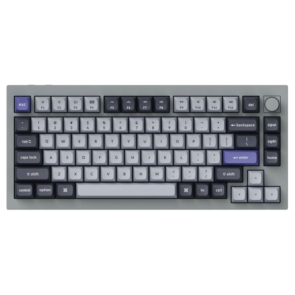 Keychron Q1P-N4-US Yellow axis (banana) Silver gray Keyboard