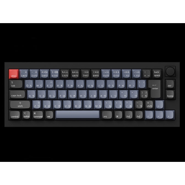 Keychron Q2 QMK Custom Mechanical Keyboard knob version Q2-M1-JIS red axis carbon black Keyboard