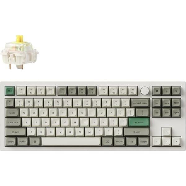 Keychron Q3M-P4-US yellow axis (banana) shell white Keyboard