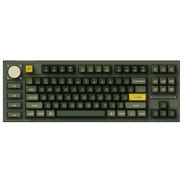 Keychron Q3P-W1-US red axis olive-green Keyboard