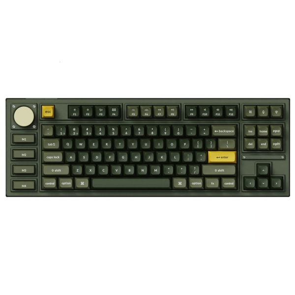 Keychron Q3P-W4-US yellow axis (banana) olive-green Keyboard