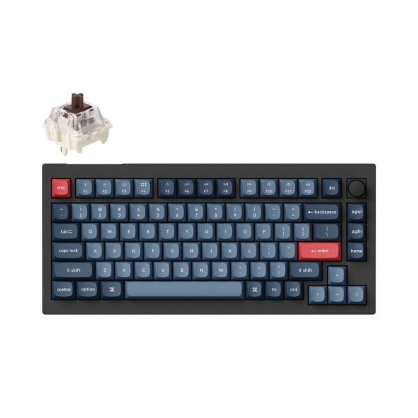 Keychron V1M-D3-US tea axis carbon black Keyboard