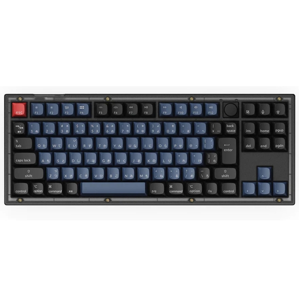 Keychron V3-C2-JIS blue axis floss Ted black Keyboard