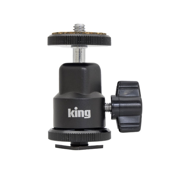 Camera Tripod Head King Ball Head+1 KBHP1 Black Tripod Head