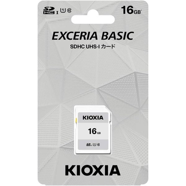 KIOXIA EXCERIA BASIC KCA-SD016GS 16GB SD Card