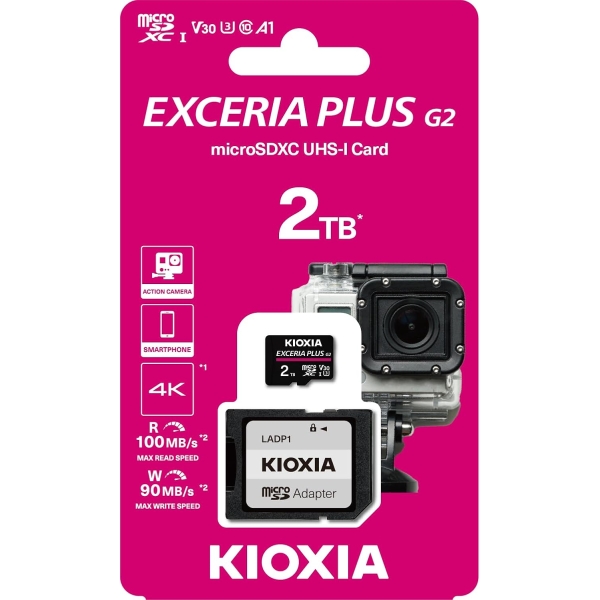 KIOXIA EXCERIA PLUS G2 LMPL2M002TG2 2TB Card