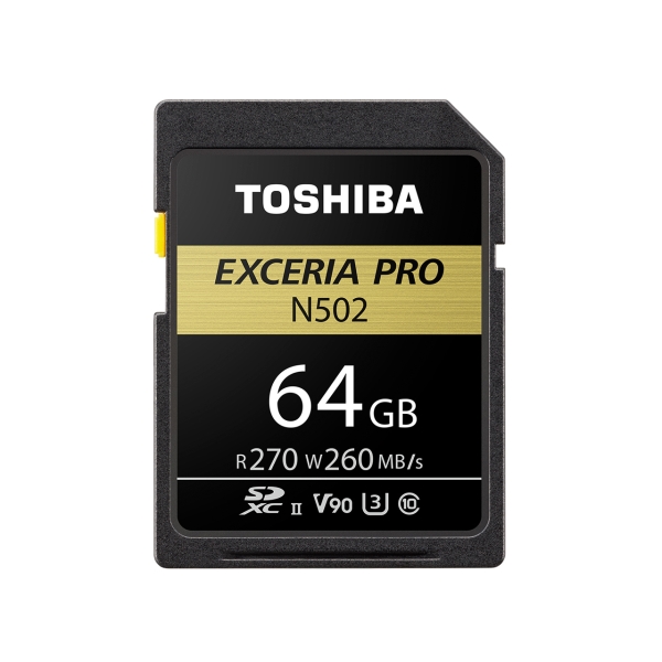 KIOXIA EXCERIA PRO SDXU-D064G 64GB SD Card