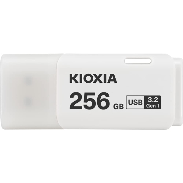 Kioxia TransMemory U301 LU301W256GG4 256GB White USB Flash Drive