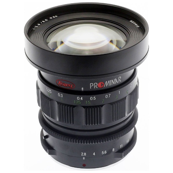 Camera Lens Kowa ProMINAR 8.5mm F2.8 MFT Black Lense