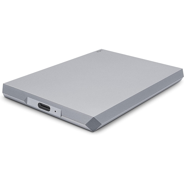 External Hard Drive LaCie LaCie Mobile Drive STHG1000400 moon silver