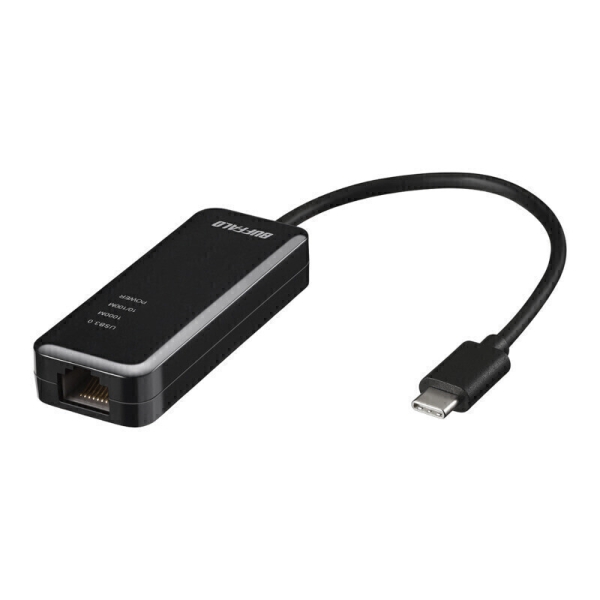 LAN Adapter Buffalo LUA5-U3-CGTE-BK Black Computers Networking