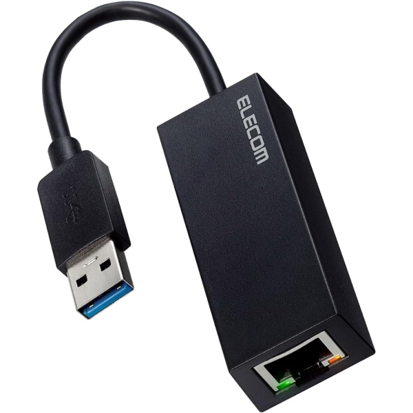 LAN Adapter ELECOM EDC-GUA3V2-B Black Computers Networking