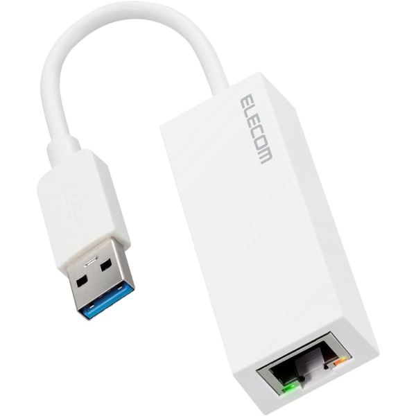 LAN Adapter ELECOM EDC-GUA3V2-W white Computers Networking