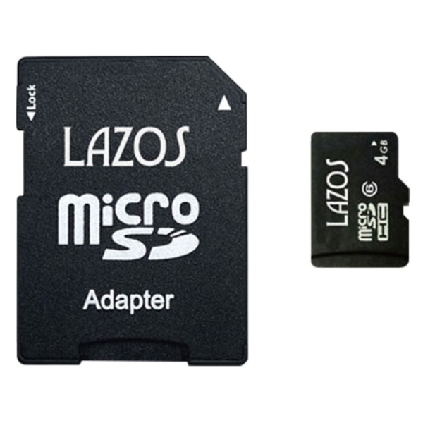 Leader media techno Lazos L-B4MSD6 4GB Card