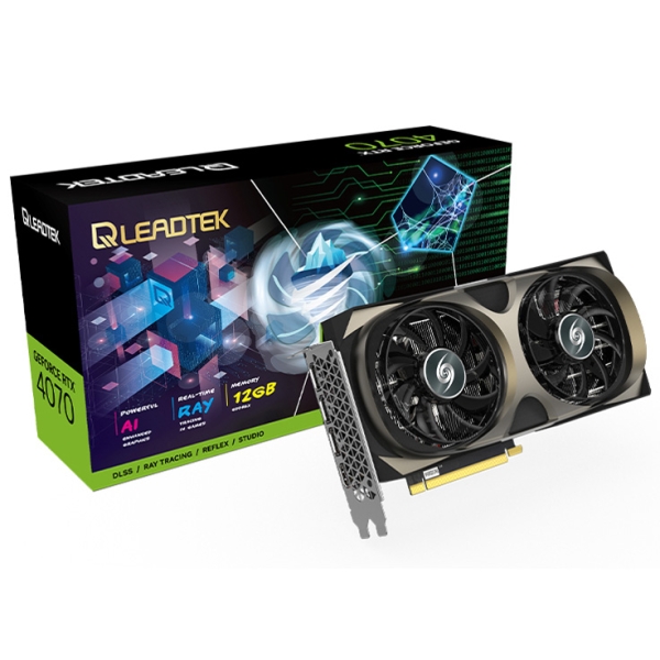 LEADTEK WinFast RTX 4070 HURRICANE 12G PCIExp 12GB Graphic Card