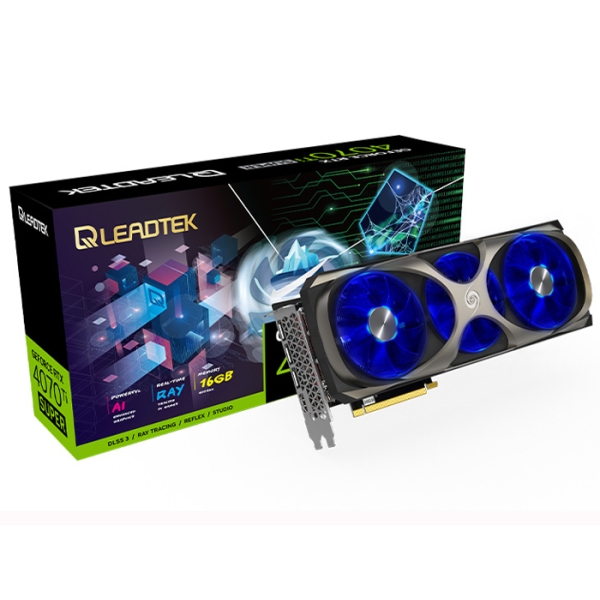 LEADTEK WinFast RTX 4070 Ti SUPER HURRICANE 16G PCIExp 16GB Graphic Card