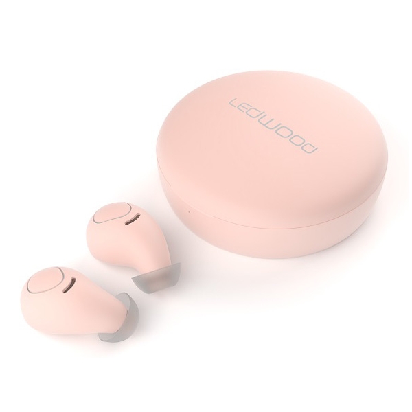 LEDWOOD SWEET MACARON LW-0004 pink Earphone Headphone