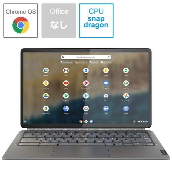 Lenovo IdeaPad Duet 560 Chromebook 82QS001WJP Storm Gray 2021 Model 13.3 inches 256GB Wi-Fi Chrome OS