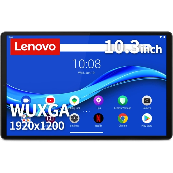 Lenovo Lenovo Smart Tab M10 MediaTek Helio P22T Tab with 4GB Memory and 64GB Flash Memory 2021 Model 10.3 inches Wi-Fi Android 9.0