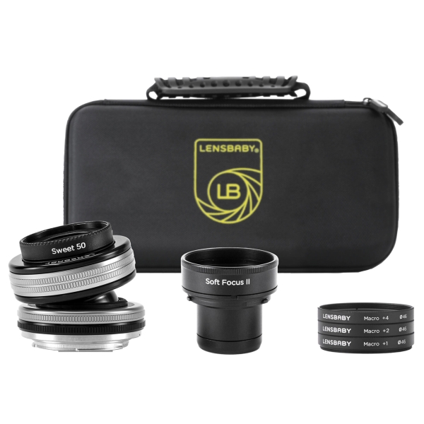 Camera Lens Lensbaby Soft Focus Macro Kit for Micro Four Thirds Lense